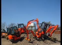 New Kubota Excavators for Fairfax